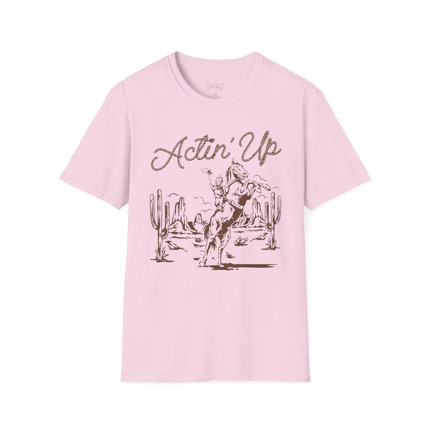 'Actin' Up' Vintage Western T-Shirt