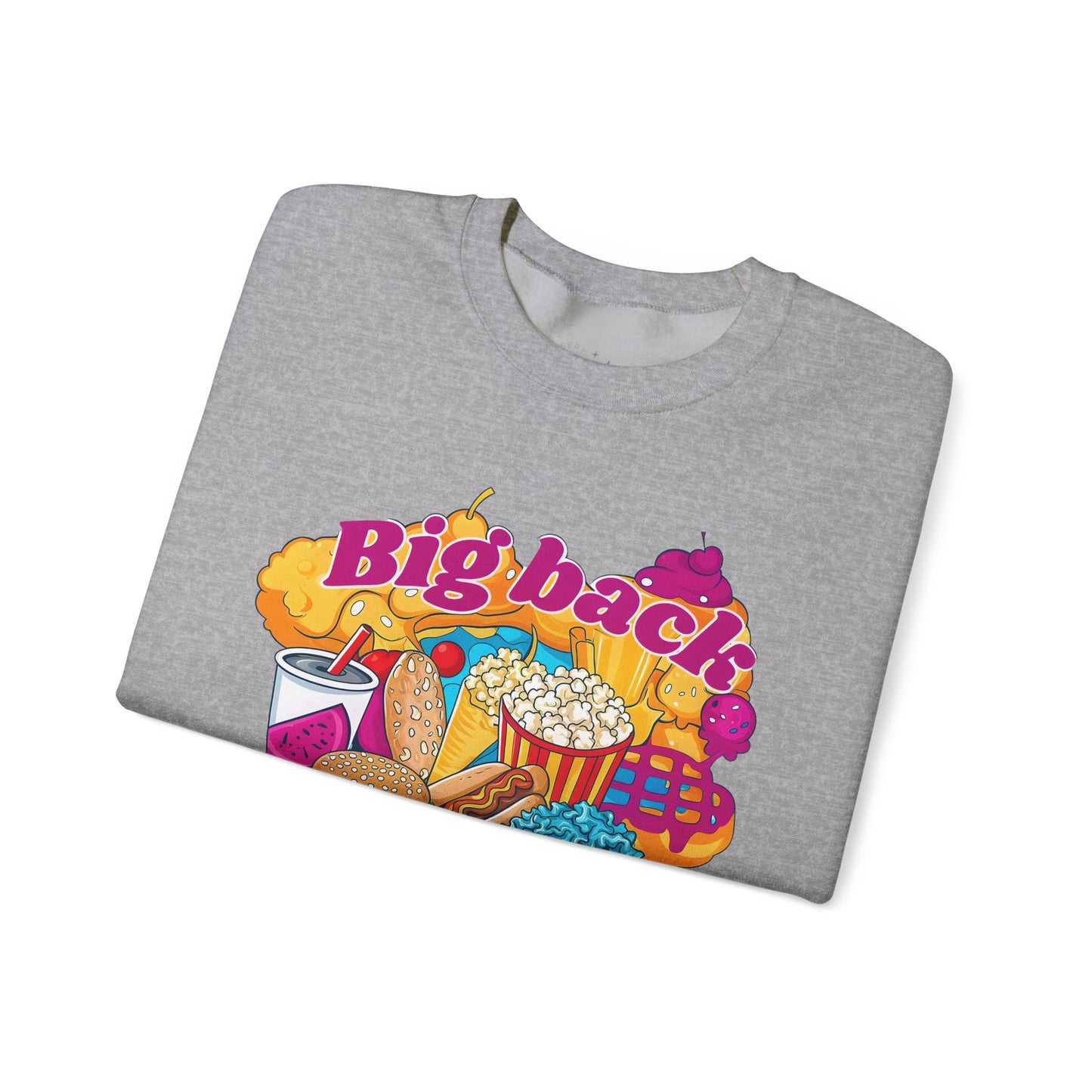 'Big Back Energy' Crewneck Sweatshirt