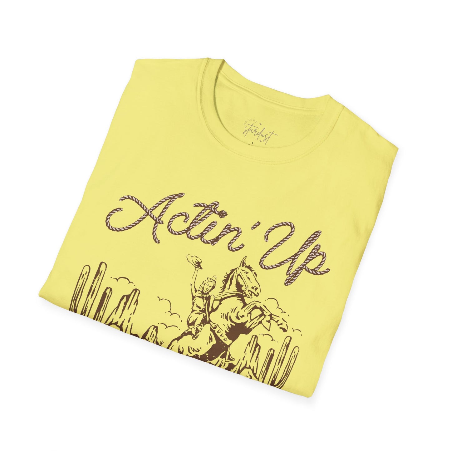 'Actin' Up' Vintage Western T-Shirt