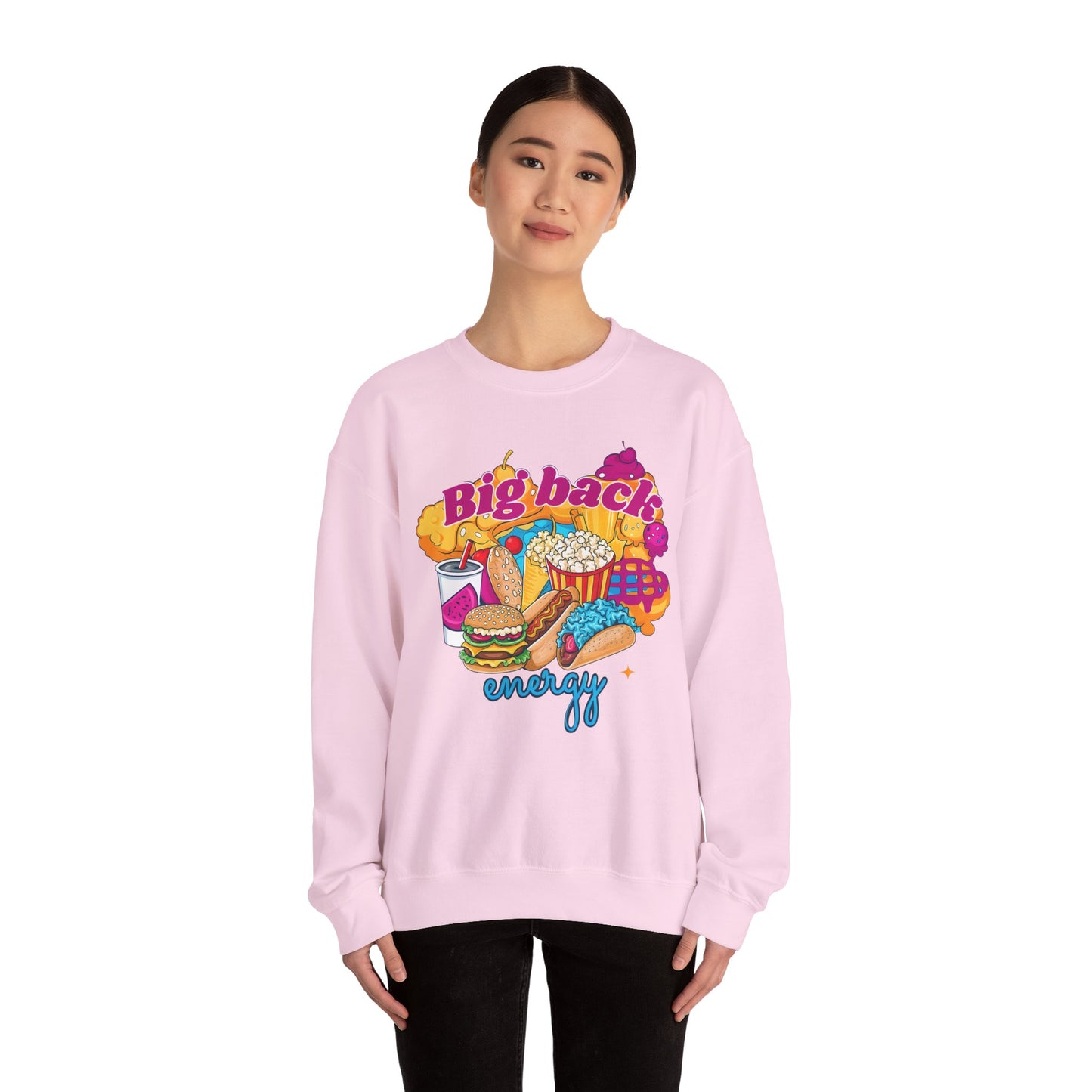 'Big Back Energy' Crewneck Sweatshirt
