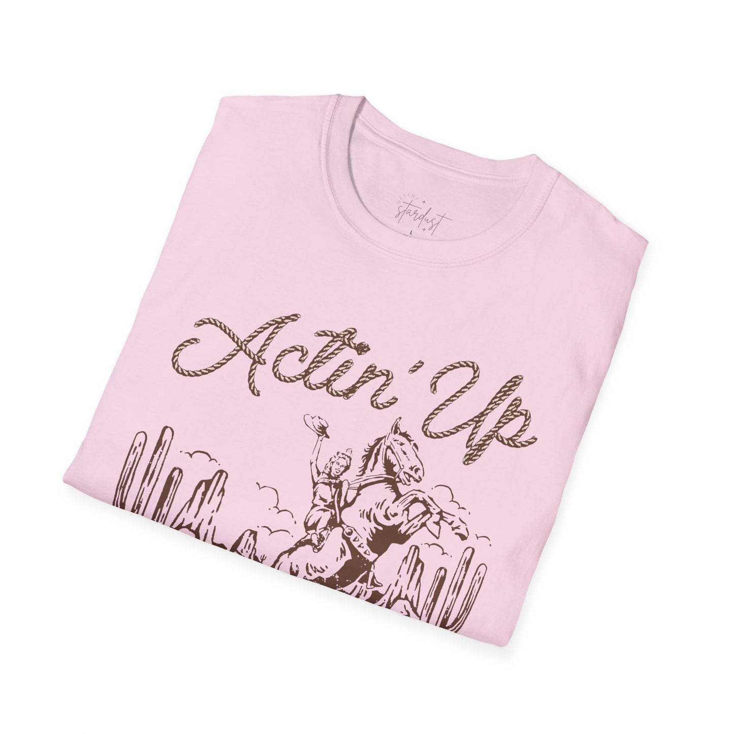 'Actin' Up' Vintage Western T-Shirt