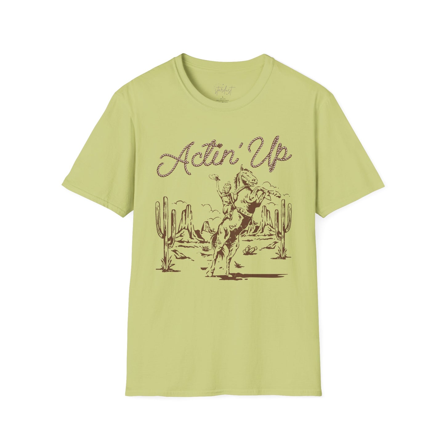 'Actin' Up' Vintage Western T-Shirt