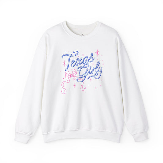 'Texas Girly' Crewneck Sweatshirt