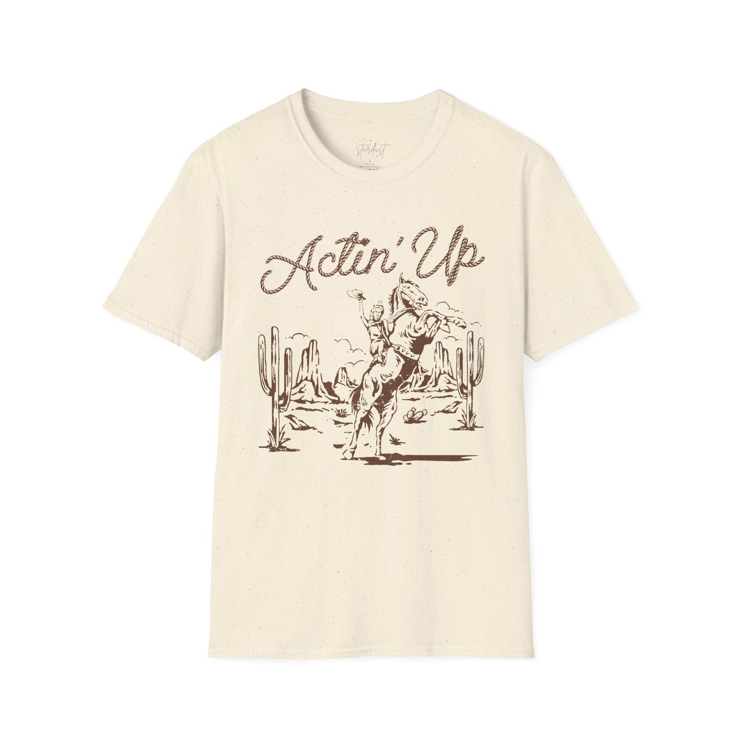 'Actin' Up' Vintage Western T-Shirt