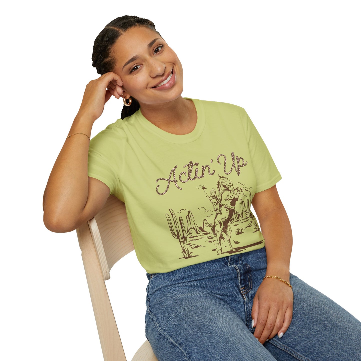 'Actin' Up' Vintage Western T-Shirt