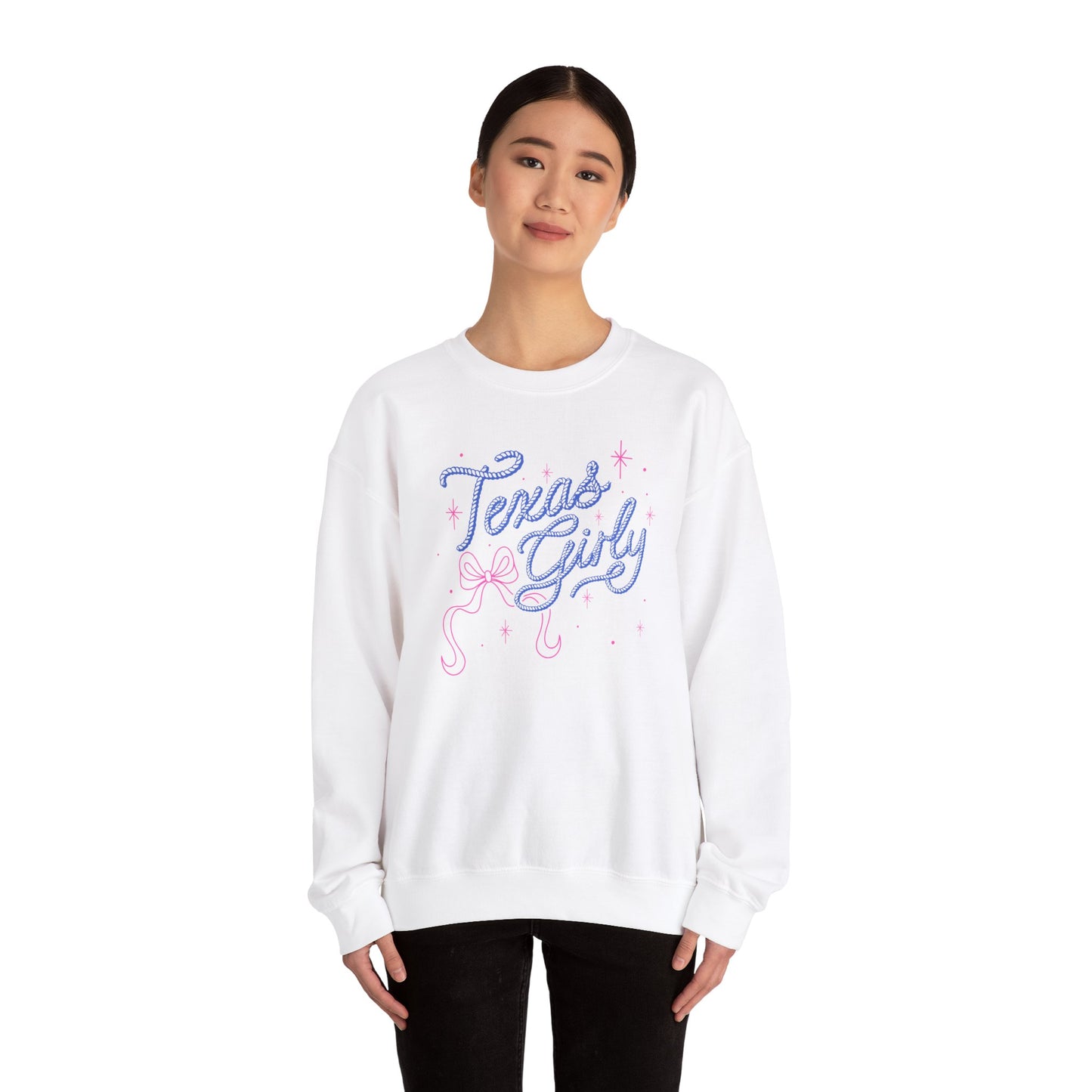 'Texas Girly' Crewneck Sweatshirt