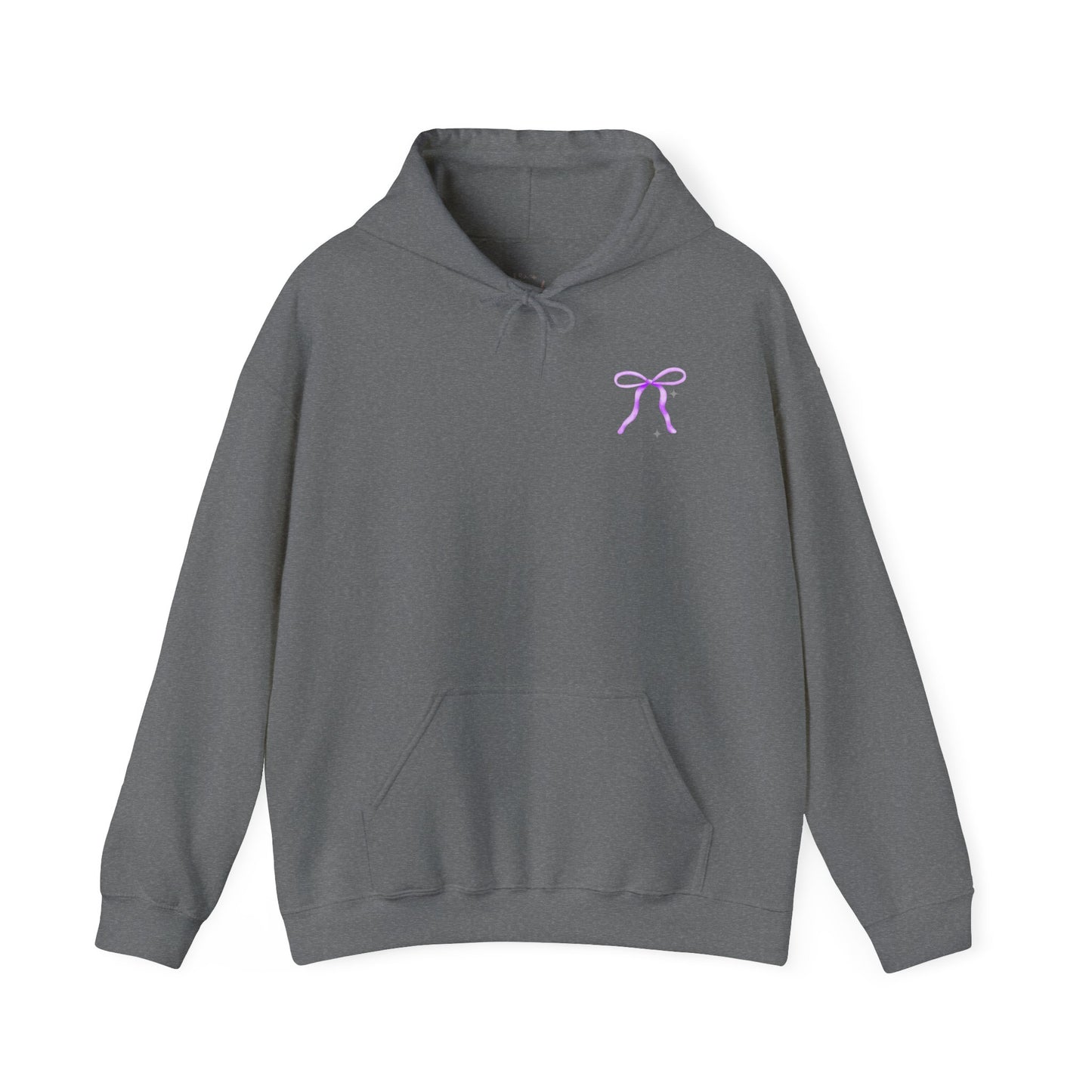 Purple Ribbon/Hodgkin Lymphoma Hooded Sweatshirt