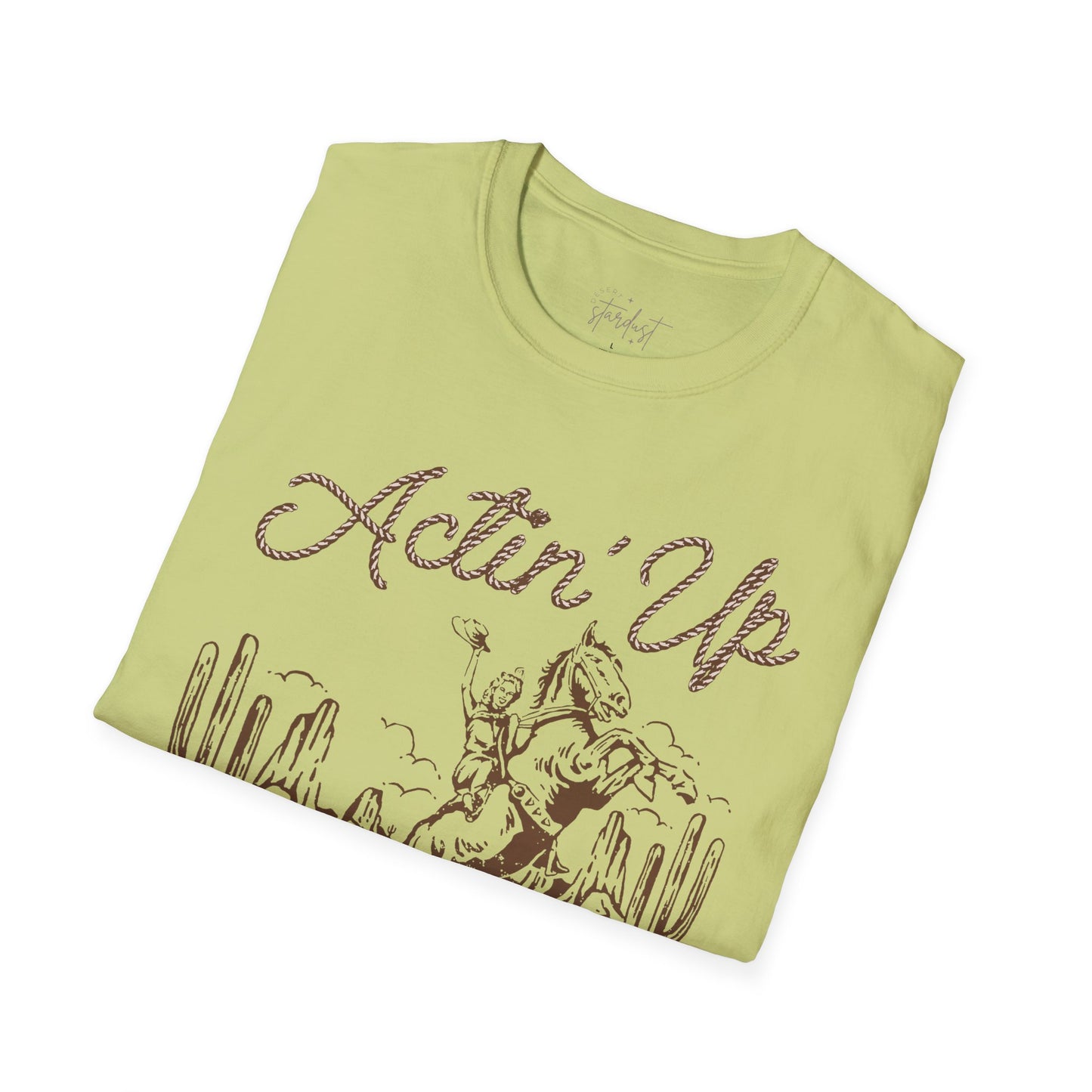 'Actin' Up' Vintage Western T-Shirt