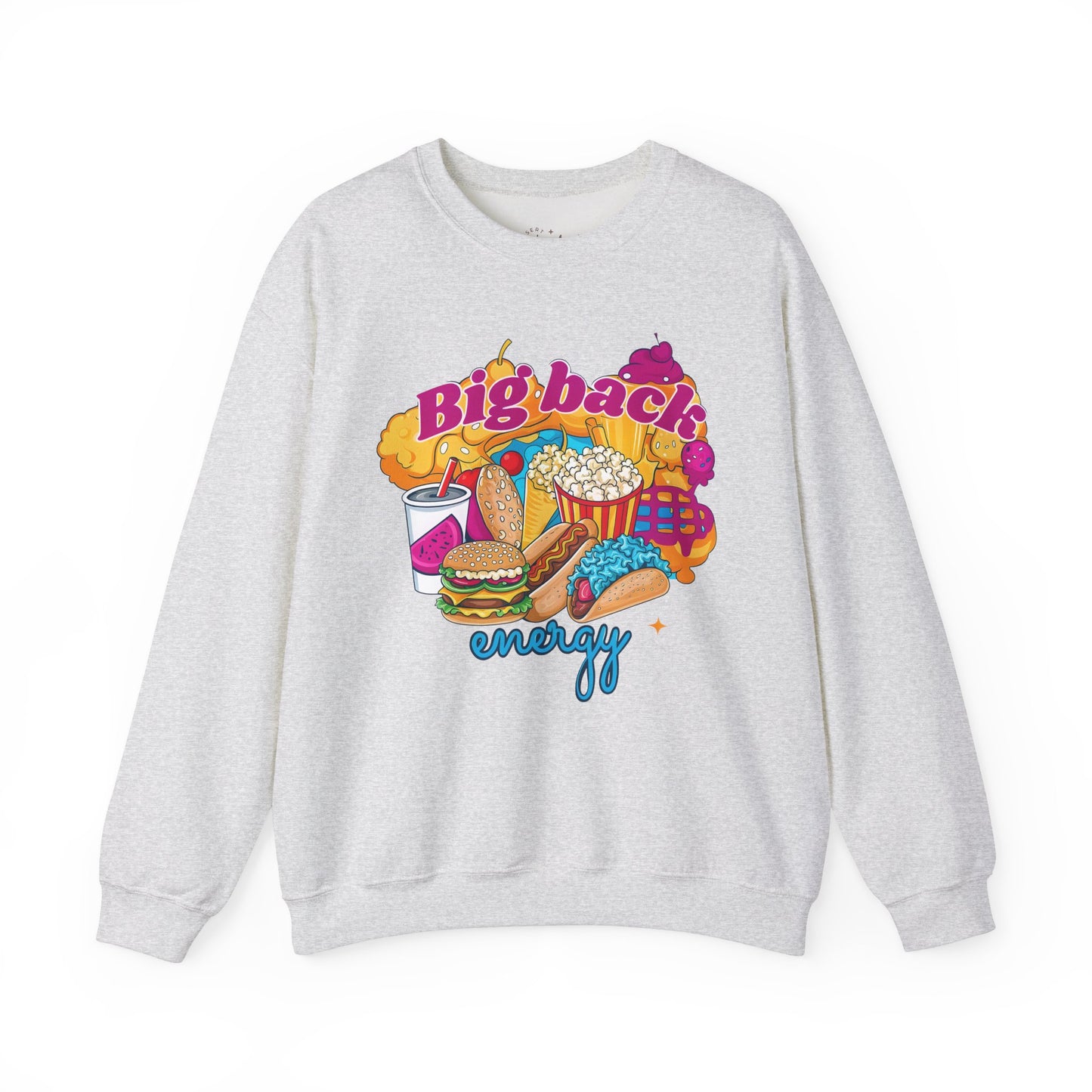 'Big Back Energy' Crewneck Sweatshirt