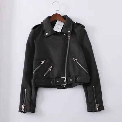 7 Color Autumn New High Quality Faux Suede Motorcycle Street Outerwear